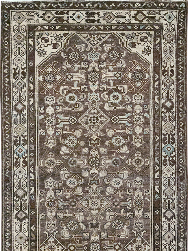 Vintage Persian Malayer Runner, No.32766 - Gss