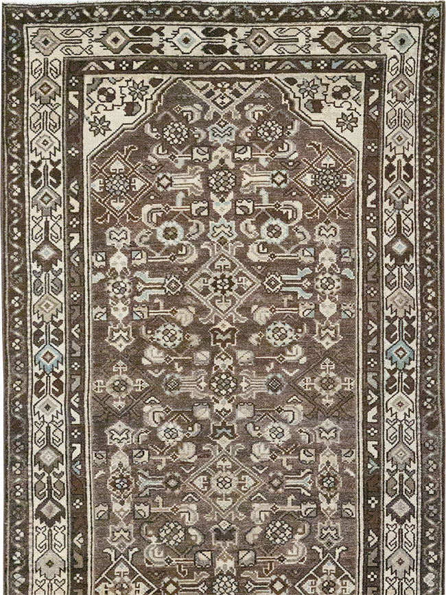 Vintage Persian Malayer Runner, No.32766 - Gss