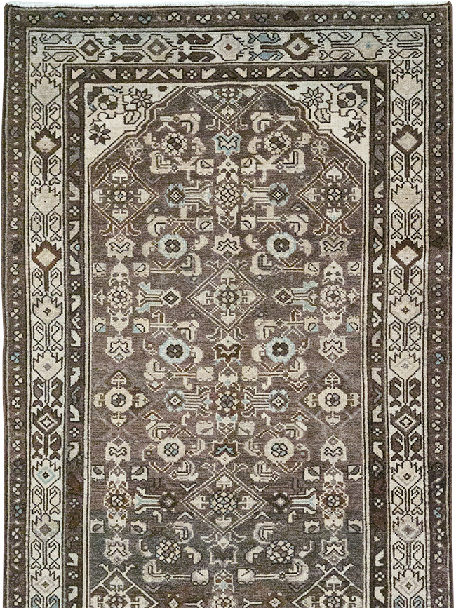 Vintage Persian Malayer Runner, No.32766 - Gss