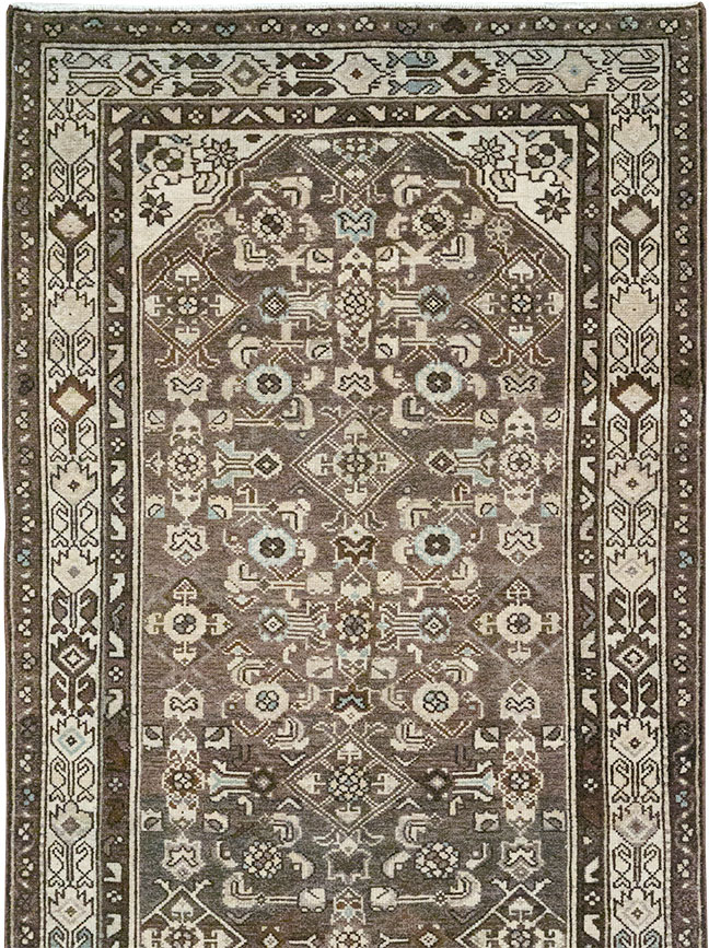 Vintage Persian Malayer Runner, No.32766 - Gss