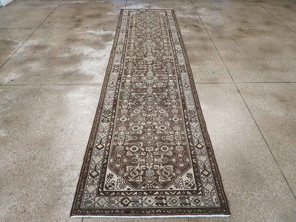 Vintage Persian Malayer Runner, No.32766 - Gss