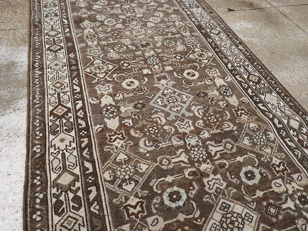 Vintage Persian Malayer Runner, No.32766 - Gss