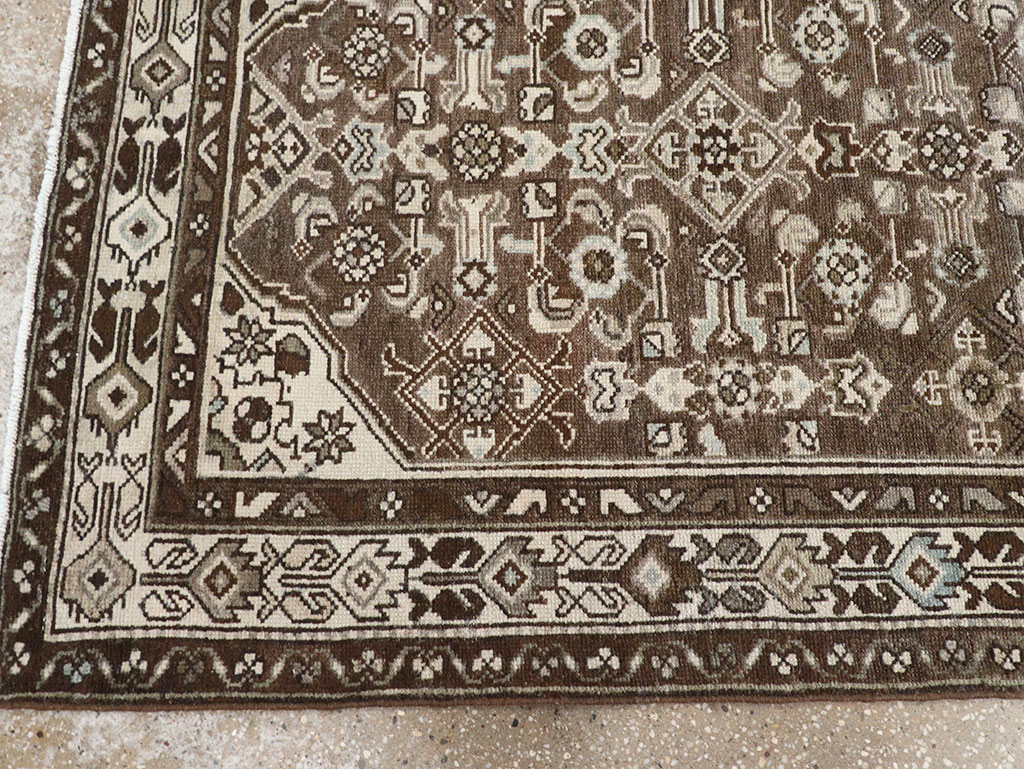 Vintage Persian Malayer Runner, No.32766 - Gss