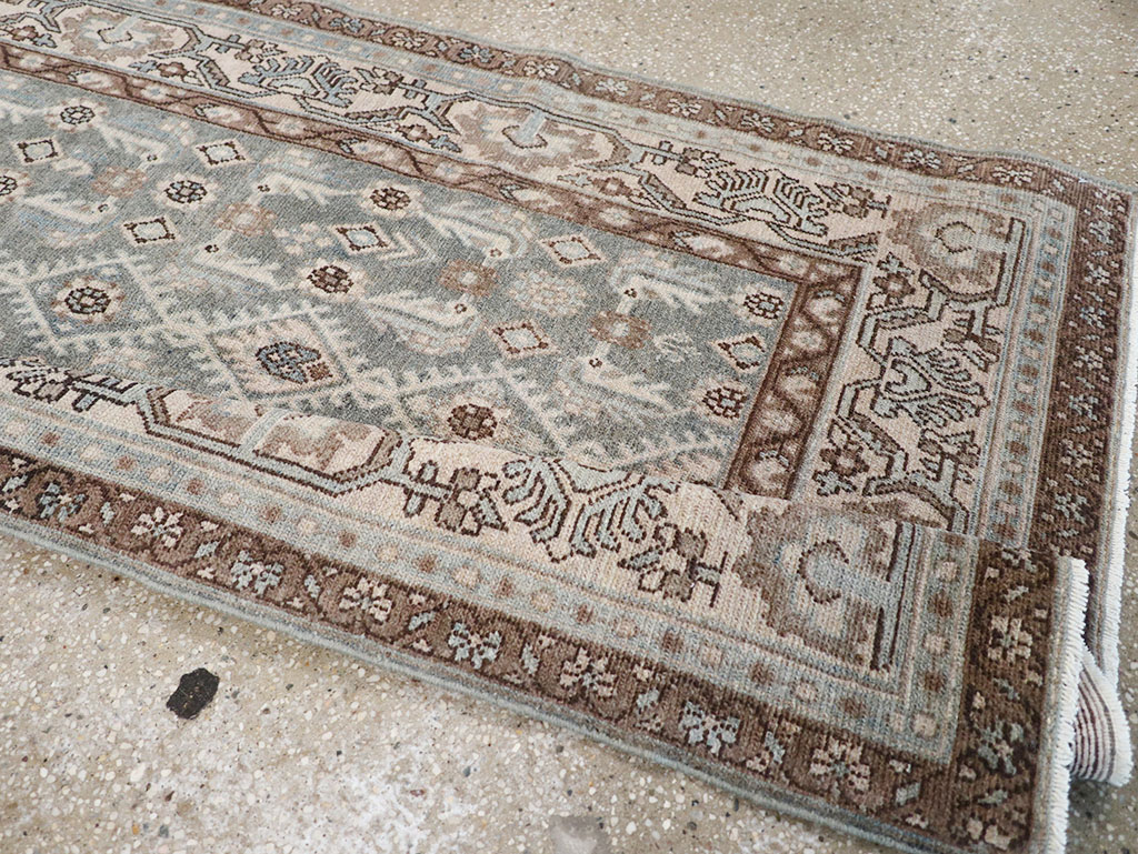 Vintage Persian Malayer Runner, No.32767 - Gss
