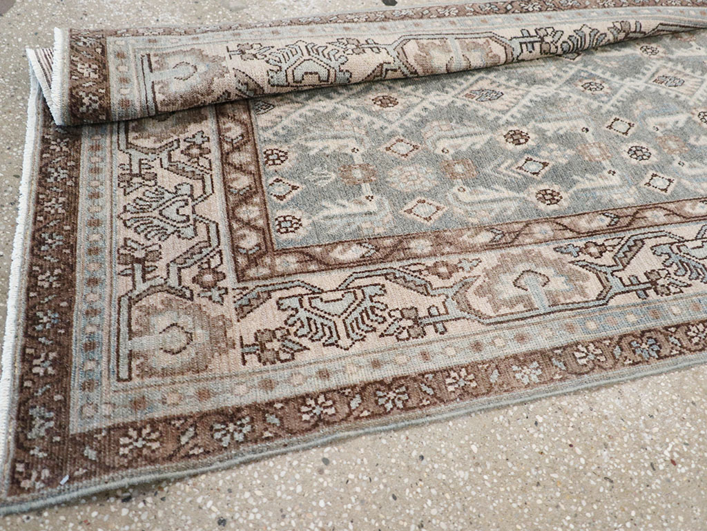 Vintage Persian Malayer Runner, No.32767 - Gss