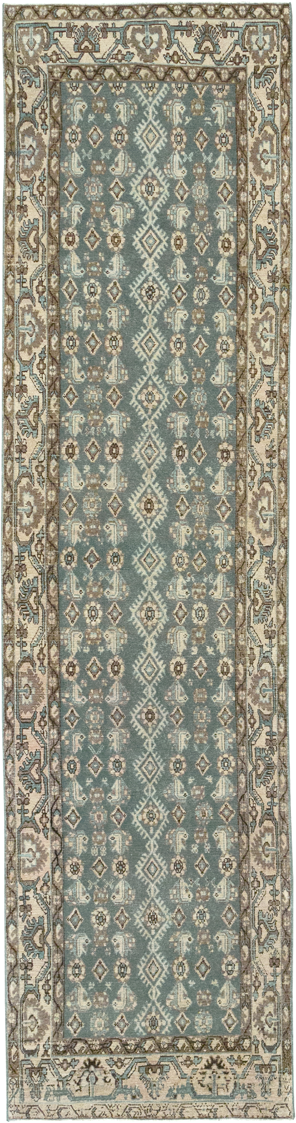 Vintage Persian Malayer Runner, No.32769 - Gss