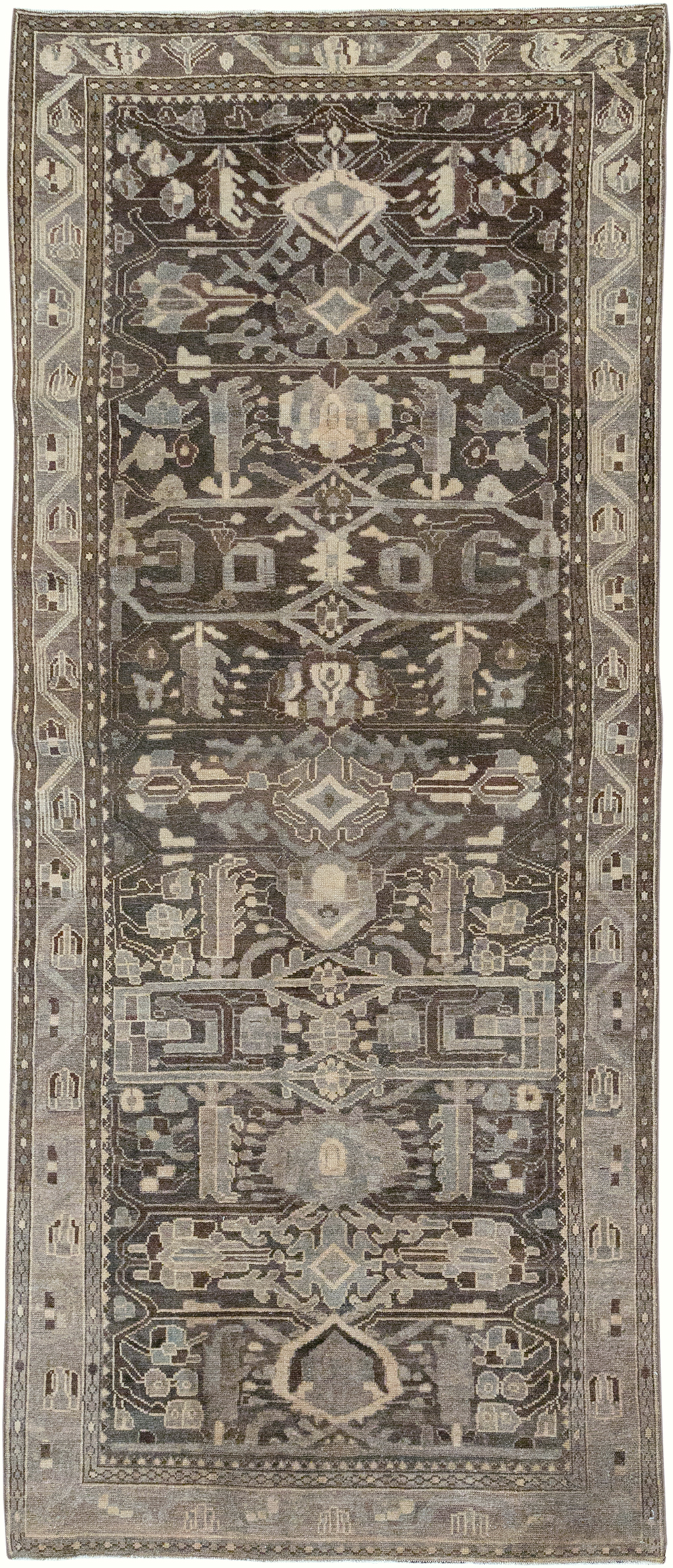 Vintage Persian Malayer Gallery Rug, No.32770 - Gss