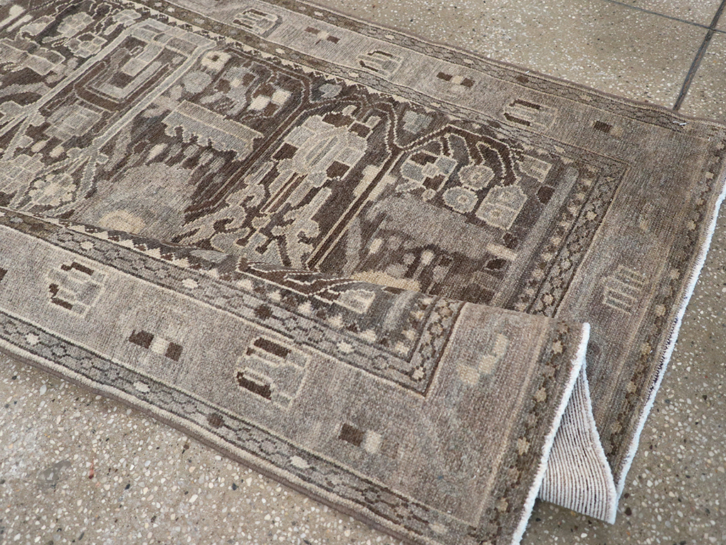 Vintage Persian Malayer Gallery Rug, No.32770 - Gss