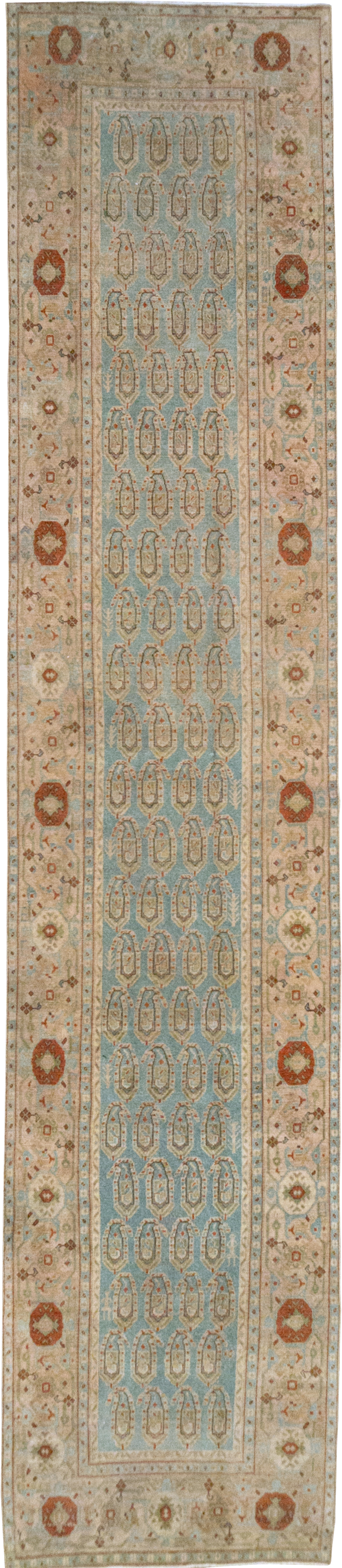 Vintage Persian Malayer Long Runner, No.32771 - Gss