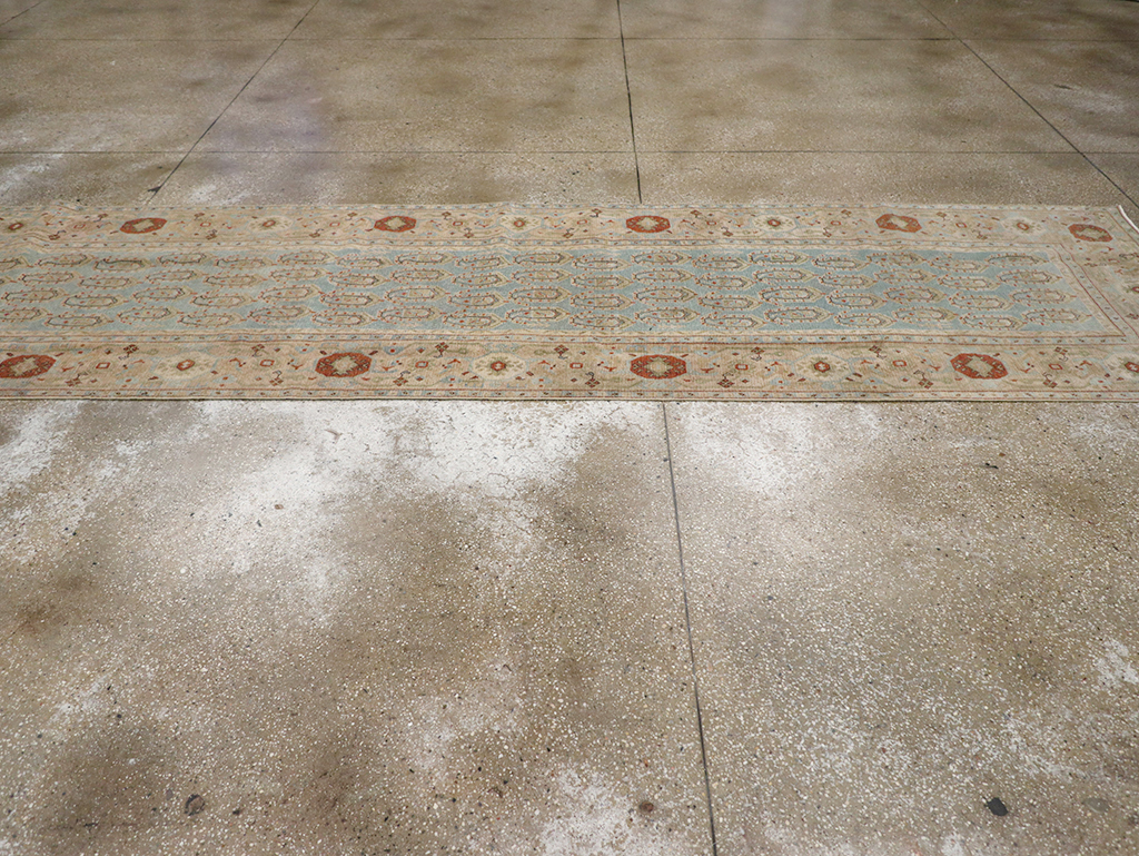 Vintage Persian Malayer Long Runner, No.32771 - Gss