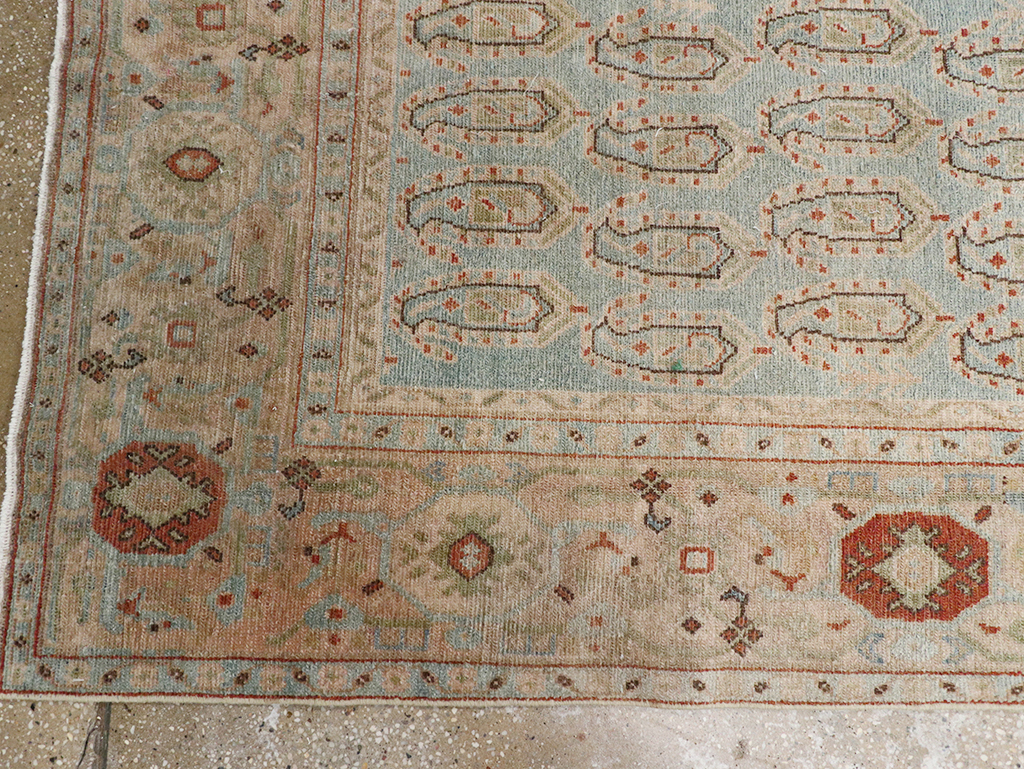 Vintage Persian Malayer Long Runner, No.32771 - Gss