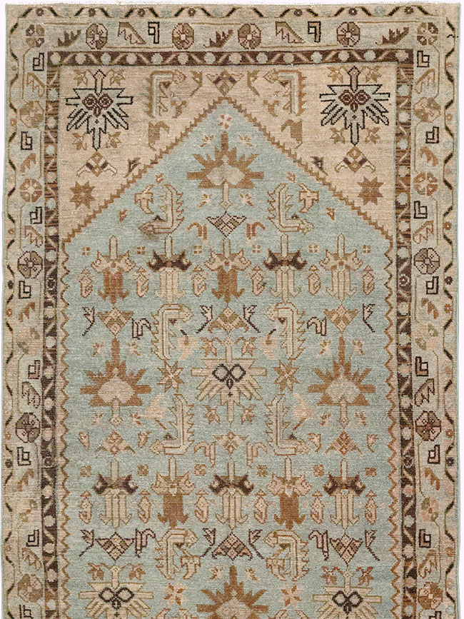 Vintage Persian Malayer Long Runner, No.32772 - Gss