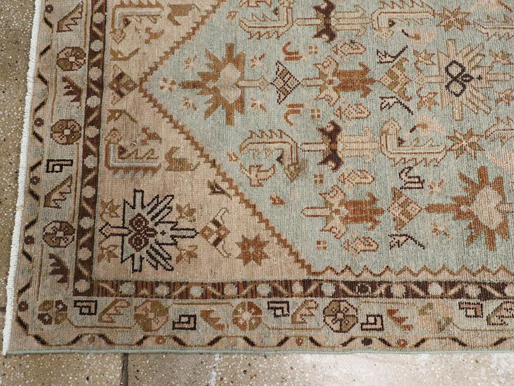 Vintage Persian Malayer Long Runner, No.32772 - Gss
