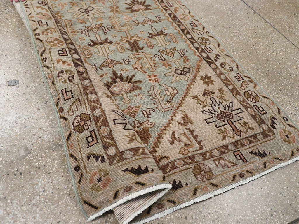 Vintage Persian Malayer Long Runner, No.32772 - Gss