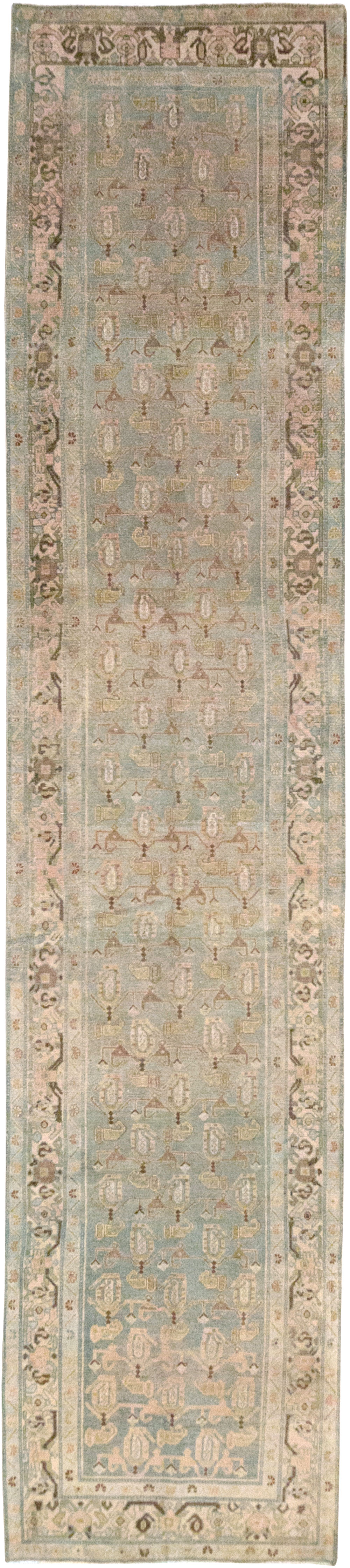 Vintage Persian Malayer Long Runner (Pair: 2 of 2), No.32773 - Gss