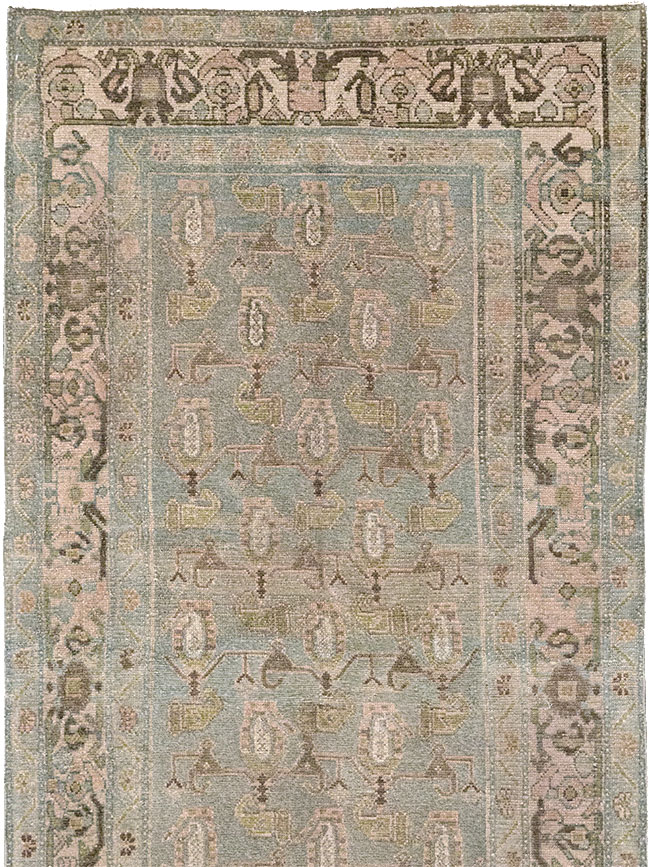 Vintage Persian Malayer Long Runner (Pair: 2 of 2), No.32773 - Gss