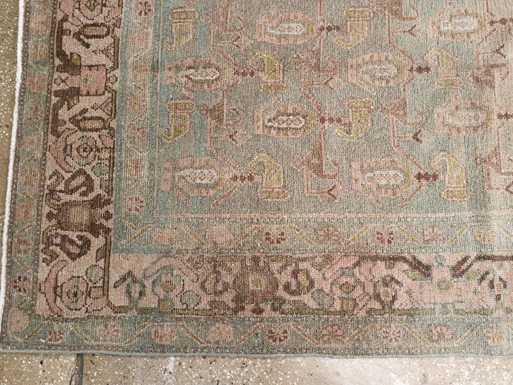 Vintage Persian Malayer Long Runner (Pair: 2 of 2), No.32773 - Gss