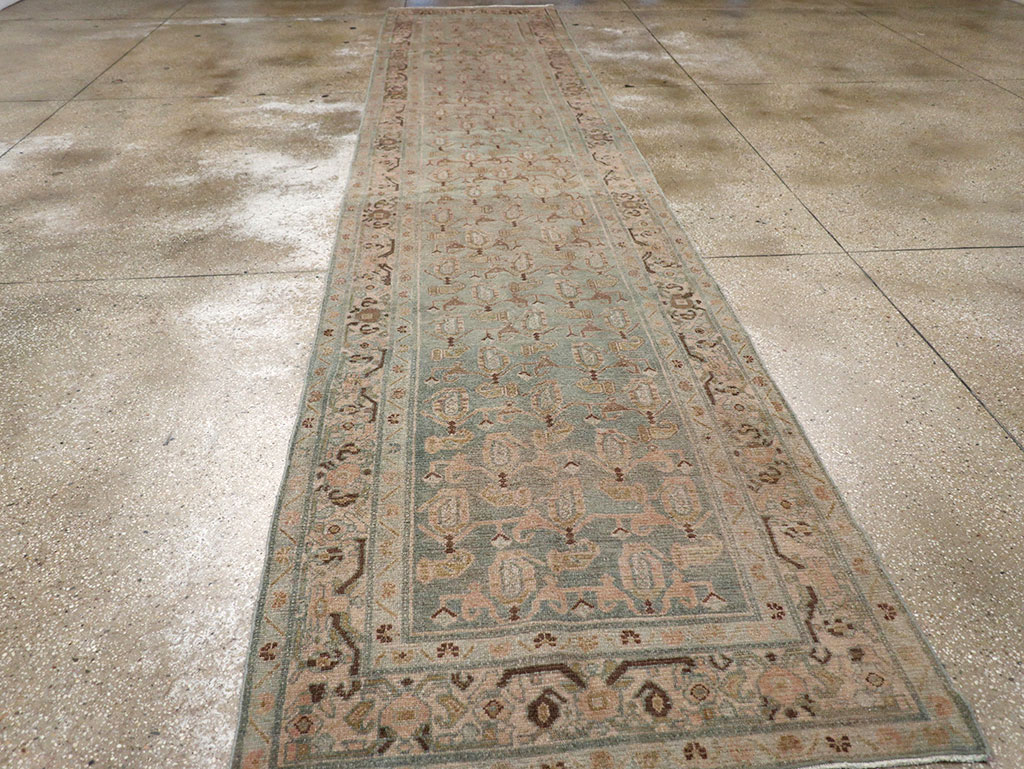 Vintage Persian Malayer Long Runner (Pair: 2 of 2), No.32773 - Gss