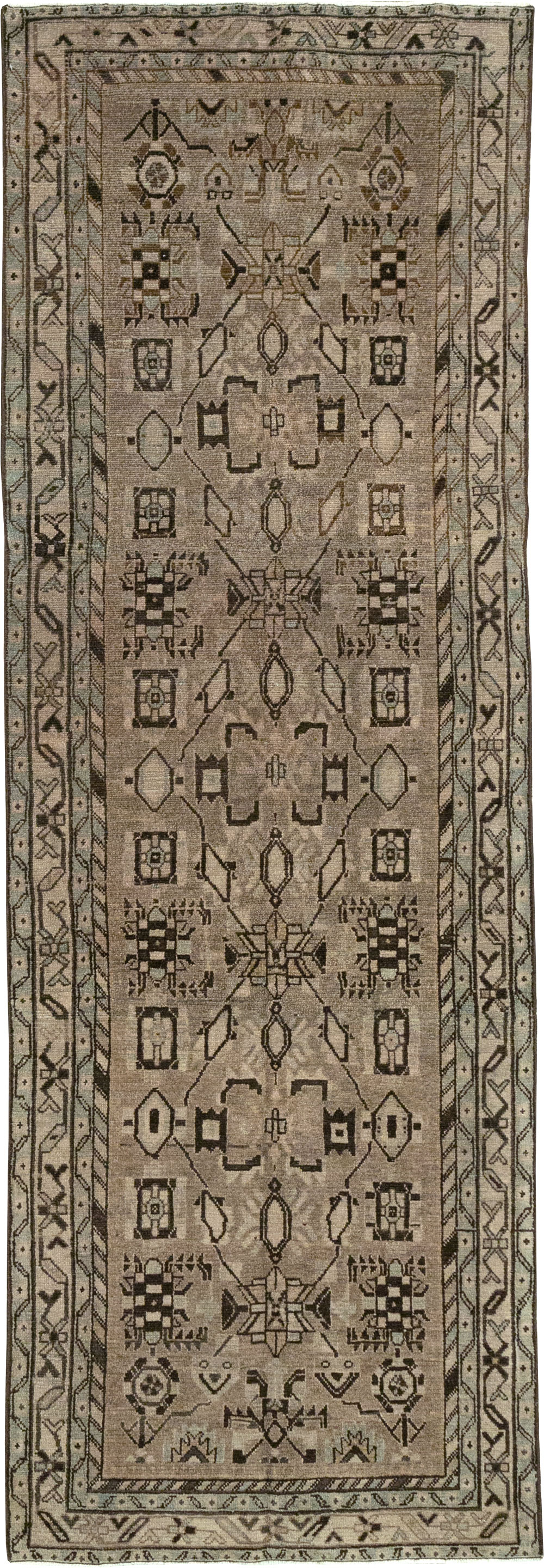 Antique Persian Malayer Runner, No.32775 - Gss