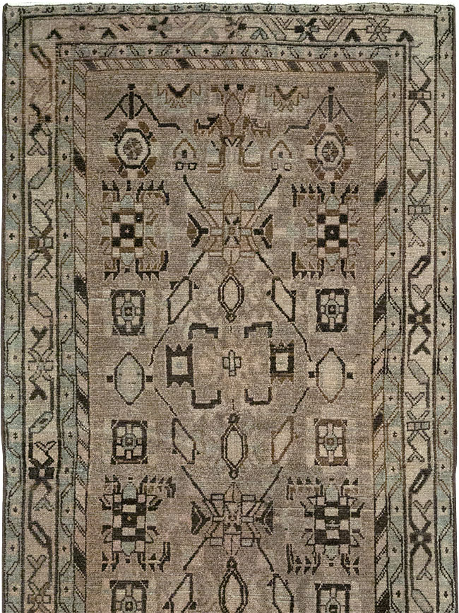 Antique Persian Malayer Runner, No.32775 - Gss
