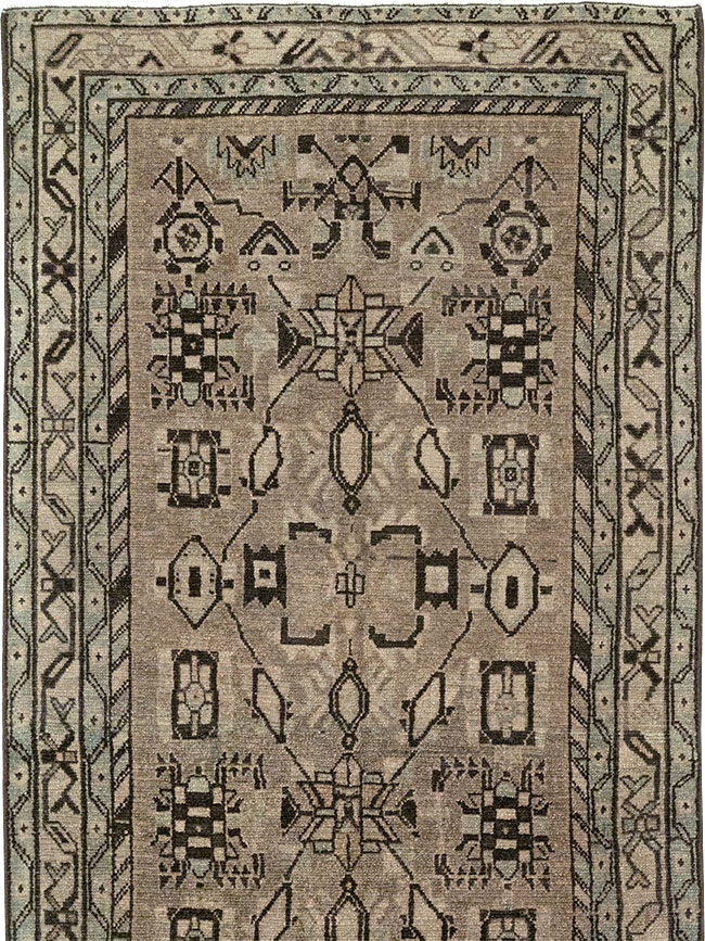 Antique Persian Malayer Runner, No.32775 - Gss