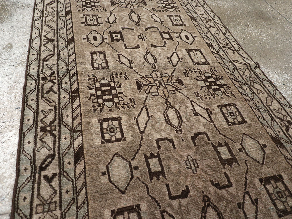 Antique Persian Malayer Runner, No.32775 - Gss