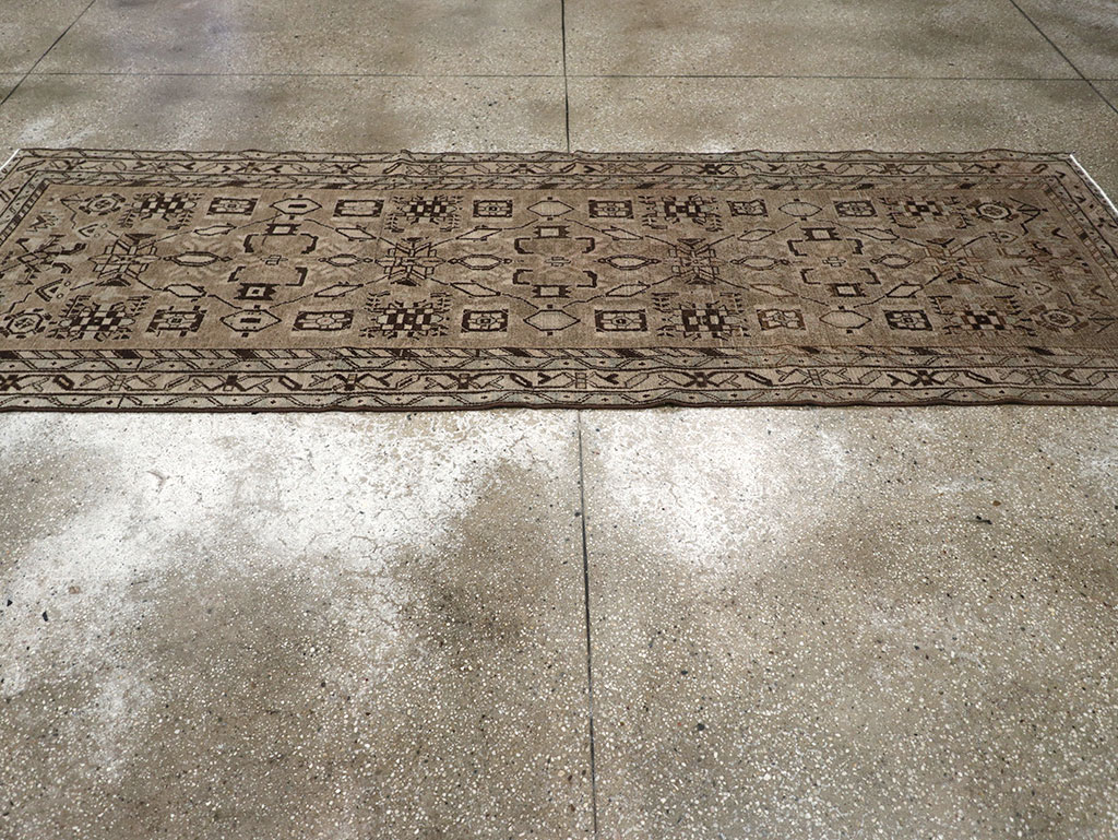 Antique Persian Malayer Runner, No.32775 - Gss