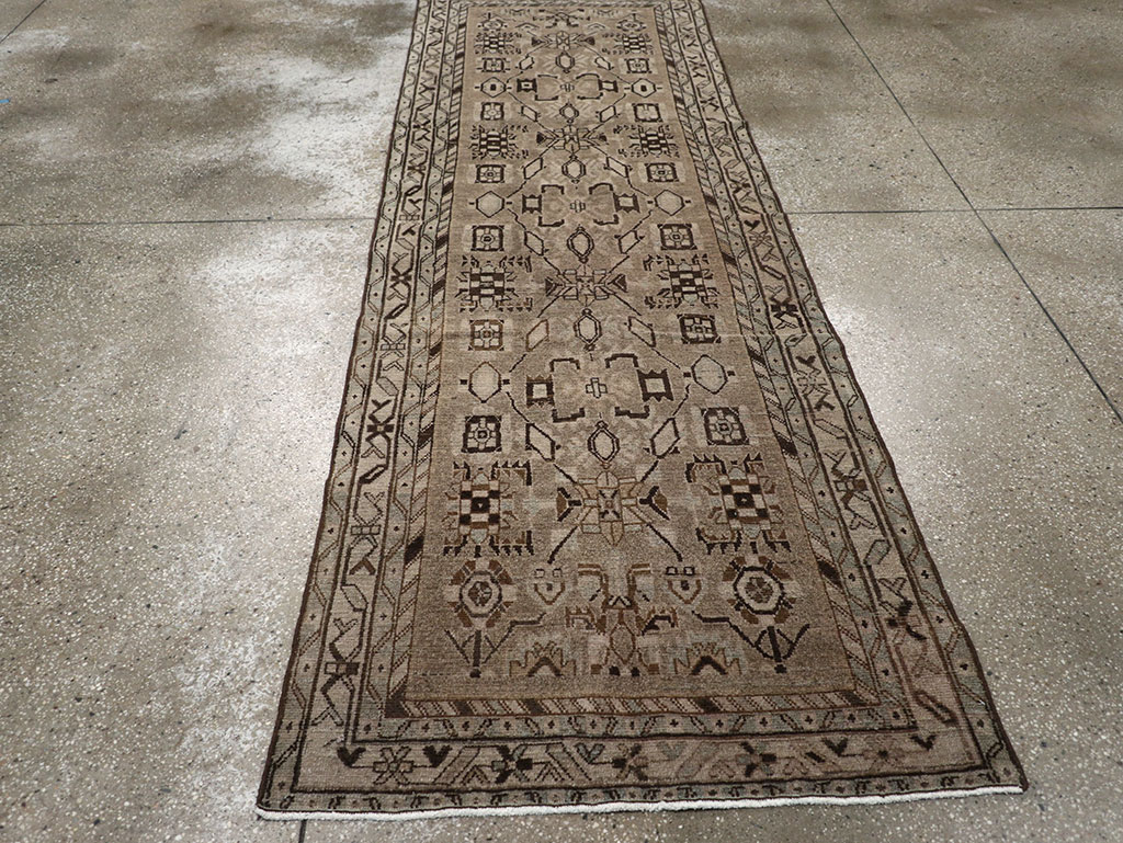 Antique Persian Malayer Runner, No.32775 - Gss