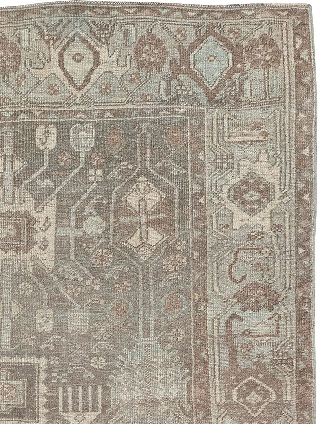 Antique Persian Kurd Bidjar Runner, No.32777 - Gss
