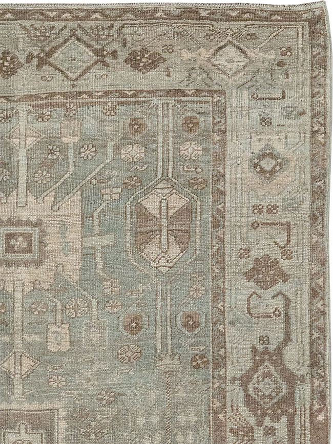 Antique Persian Kurd Bidjar Runner, No.32777 - Gss