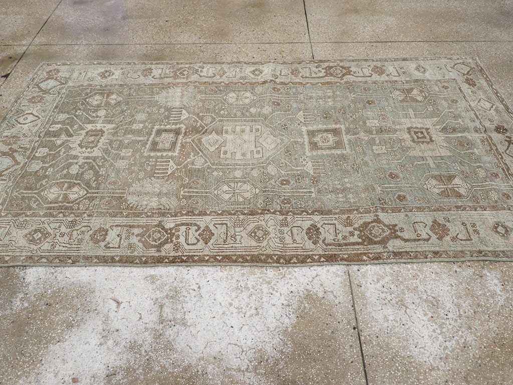 Antique Persian Kurd Bidjar Runner, No.32777 - Gss