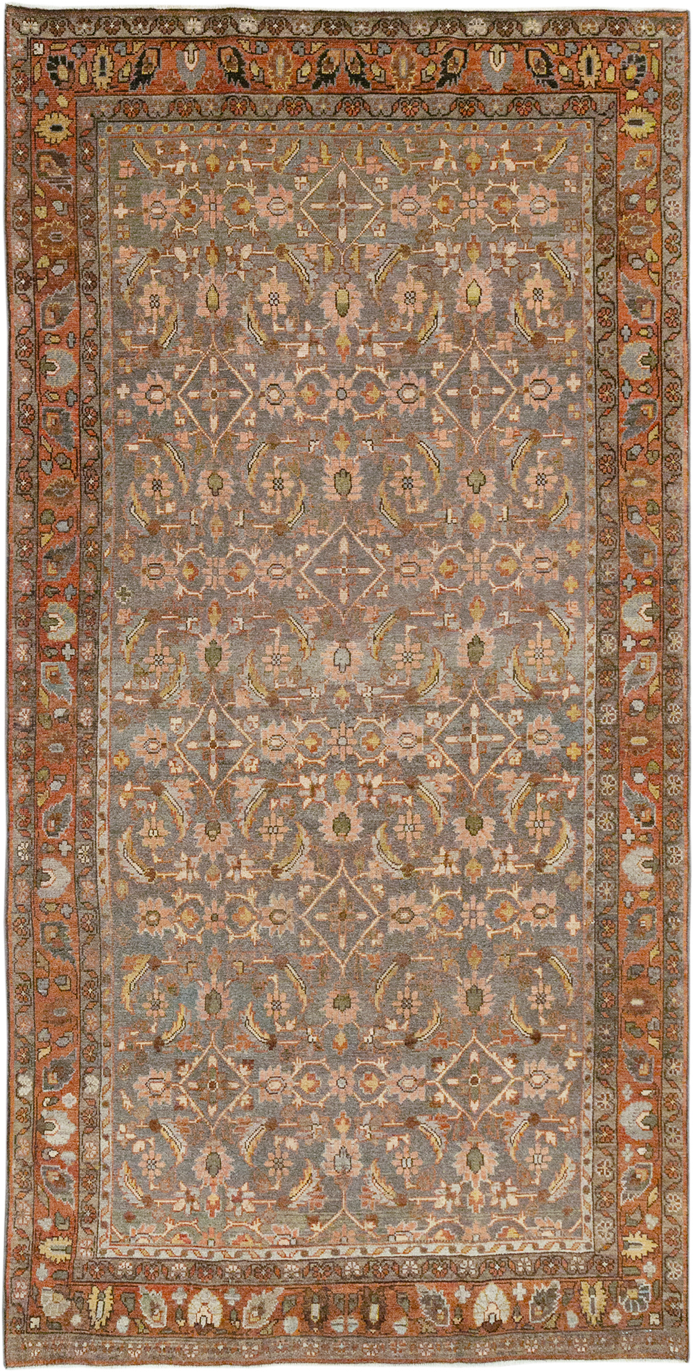 Antique Persian Bakhtiari Gallery Rug, No.32778 - Gss