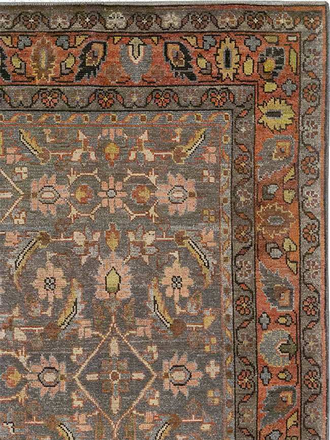 Antique Persian Bakhtiari Gallery Rug, No.32778 - Gss