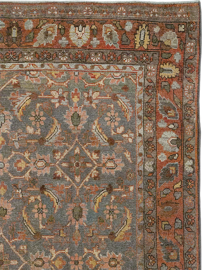 Antique Persian Bakhtiari Gallery Rug, No.32778 - Gss