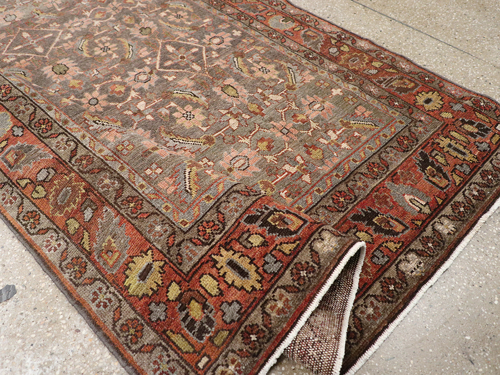 Antique Persian Bakhtiari Gallery Rug, No.32778 - Gss