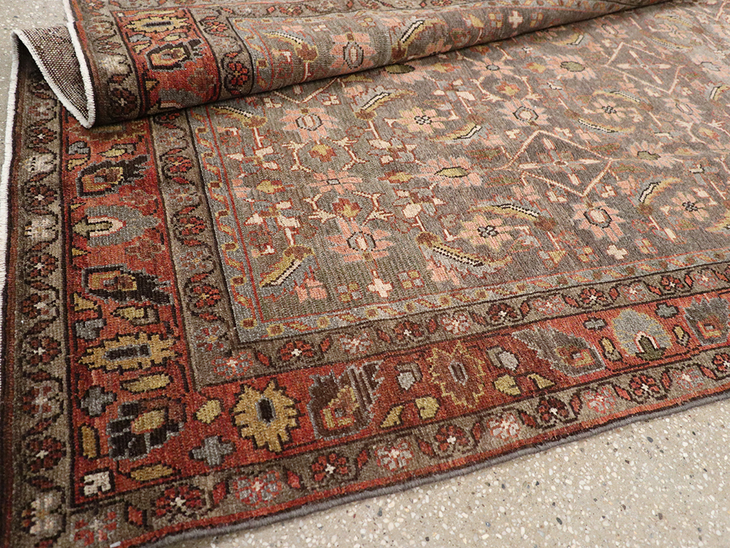 Antique Persian Bakhtiari Gallery Rug, No.32778 - Gss