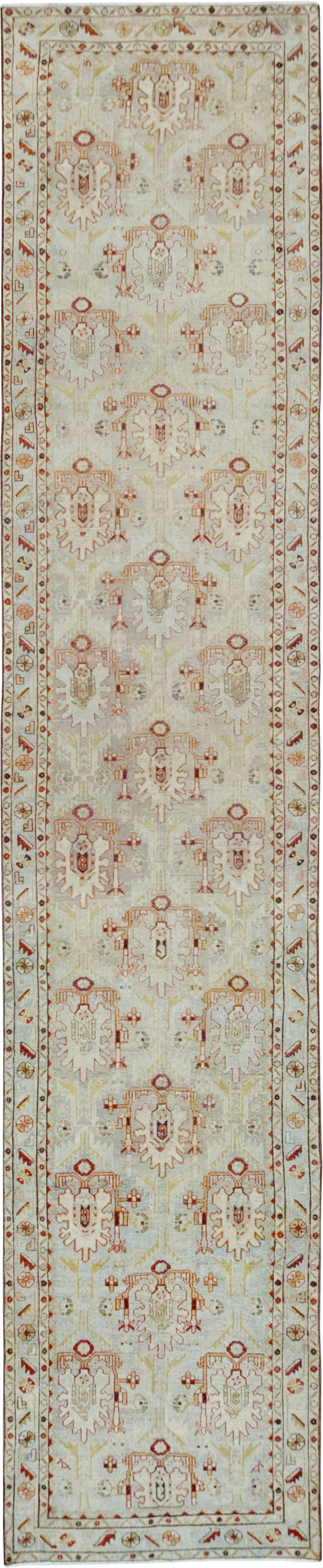 Vintage Persian Malayer Long Runner, No.32779 - Gss