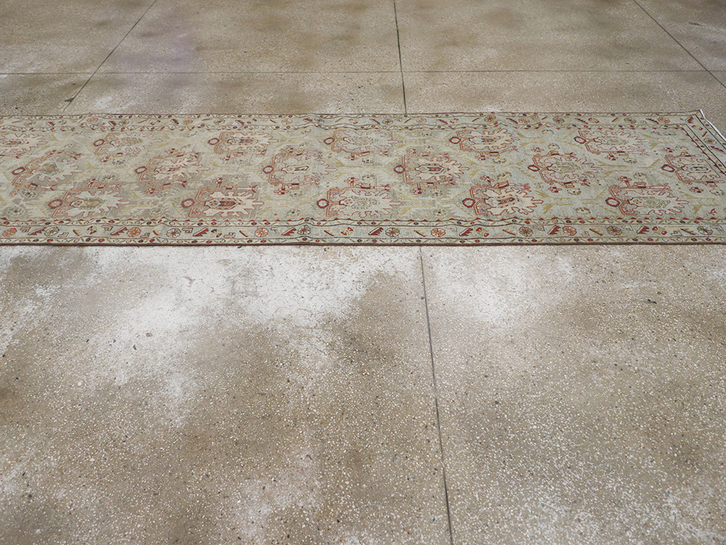 Vintage Persian Malayer Long Runner, No.32779 - Gss