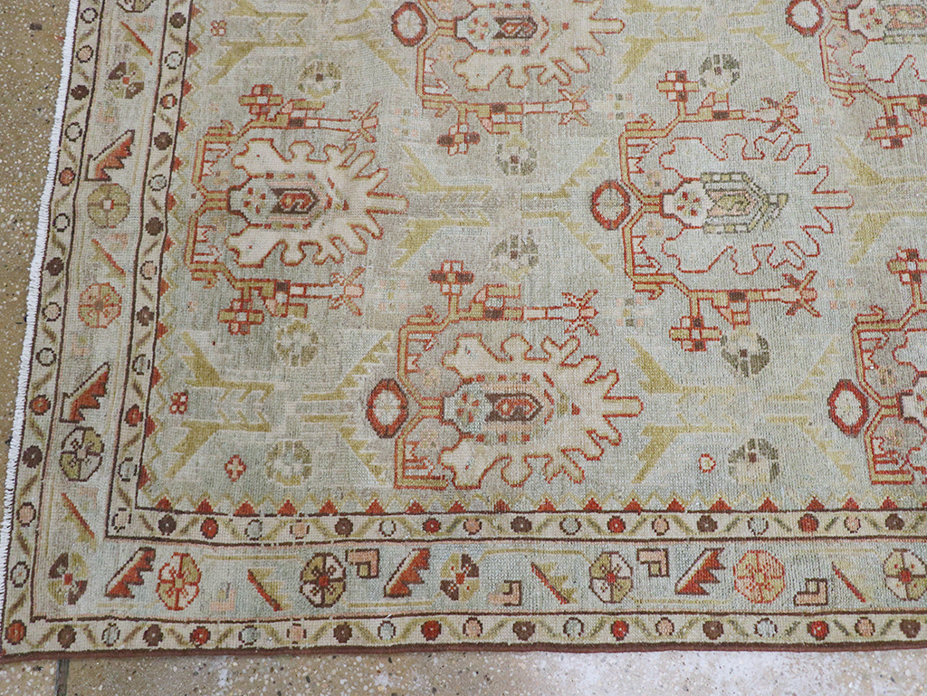 Vintage Persian Malayer Long Runner, No.32779 - Gss