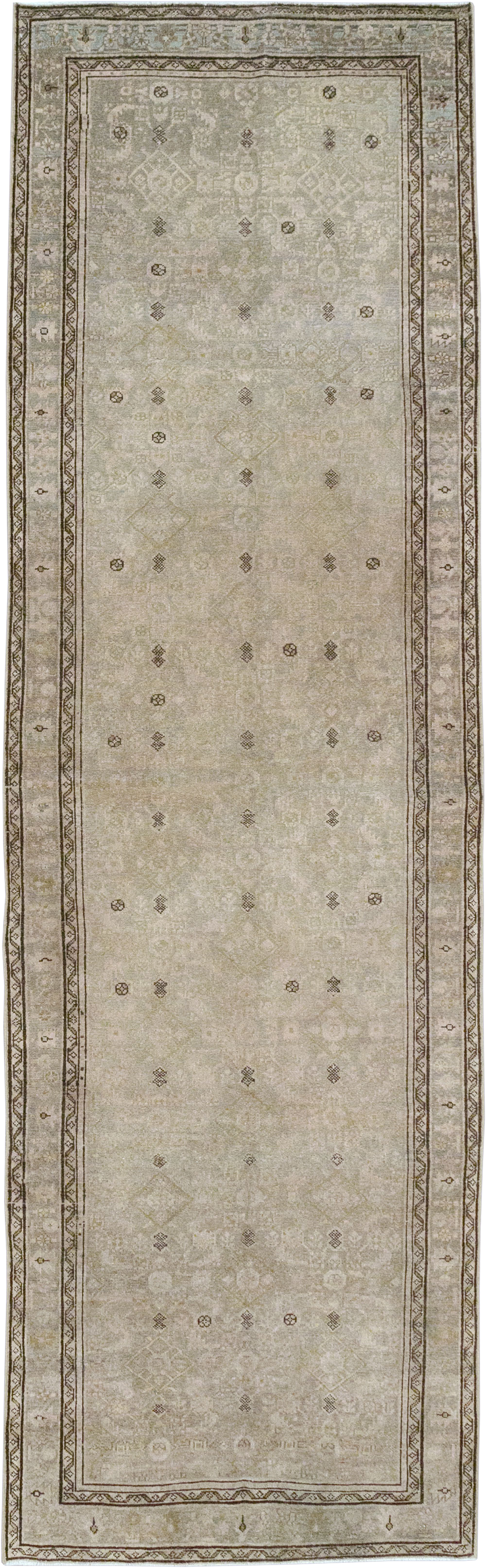 Vintage Persian Malayer Runner, No.32780 - Gss