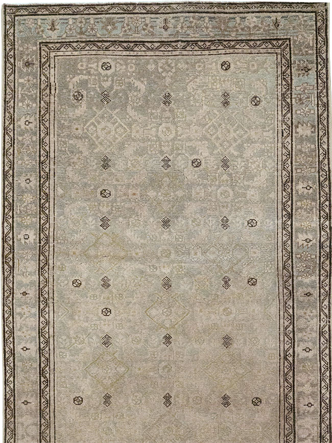 Vintage Persian Malayer Runner, No.32780 - Gss