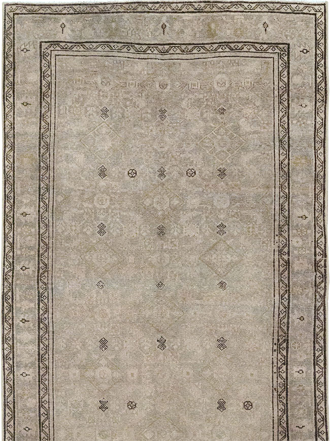 Vintage Persian Malayer Runner, No.32780 - Gss