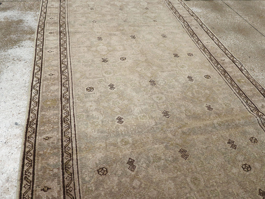 Vintage Persian Malayer Runner, No.32780 - Gss