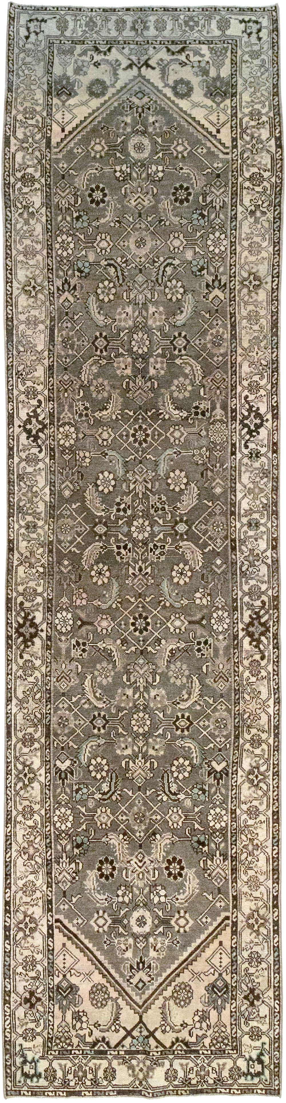 Vintage Persian Malayer Runner, No.32782 - Gss