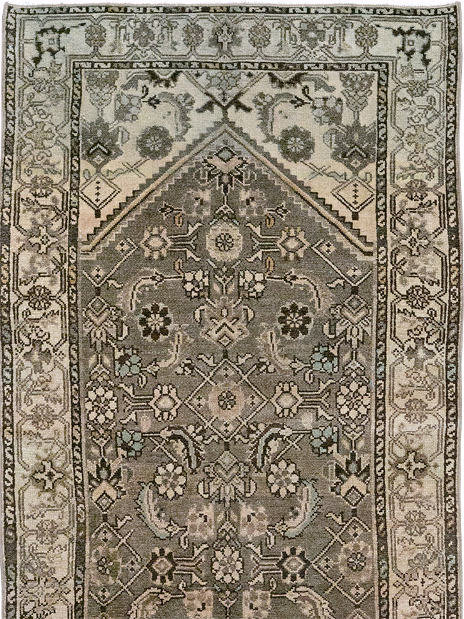 Vintage Persian Malayer Runner, No.32782 - Gss