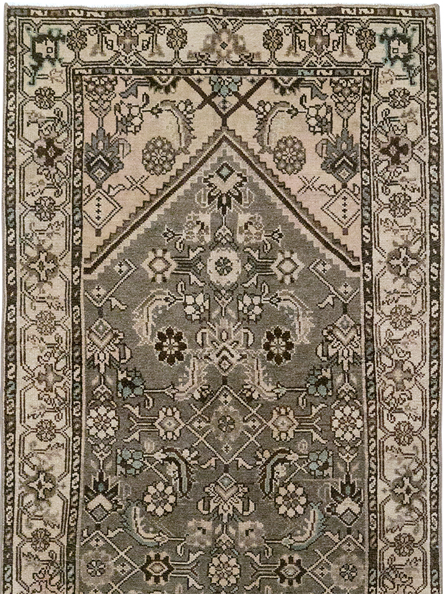 Vintage Persian Malayer Runner, No.32782 - Gss
