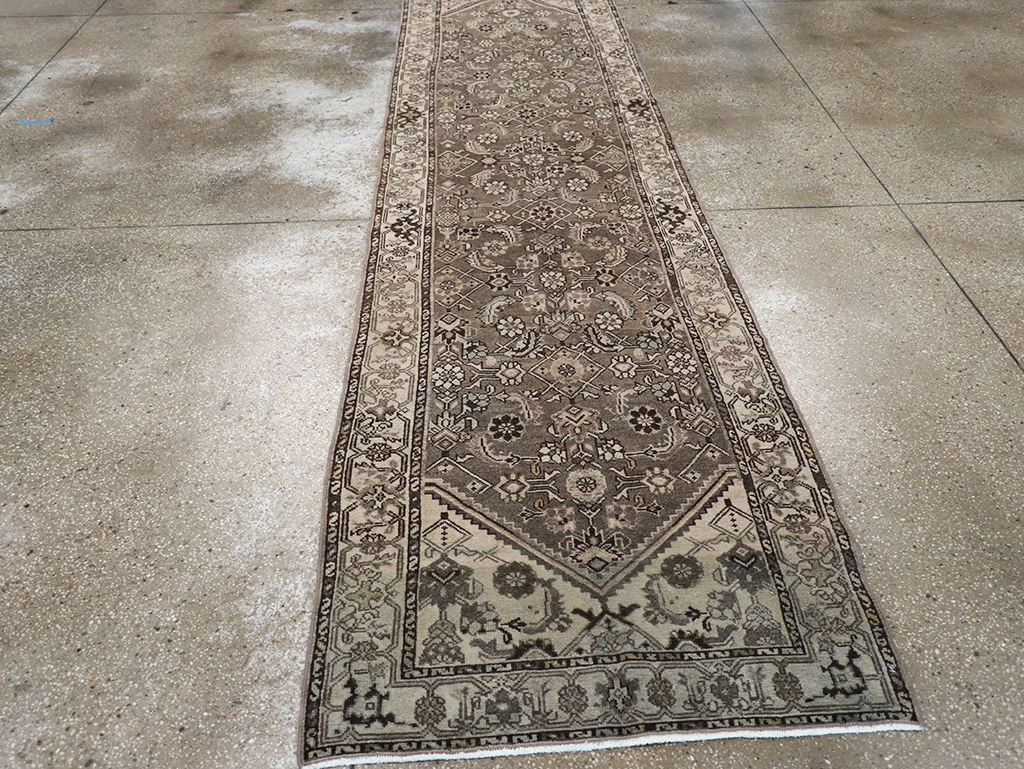 Vintage Persian Malayer Runner, No.32782 - Gss