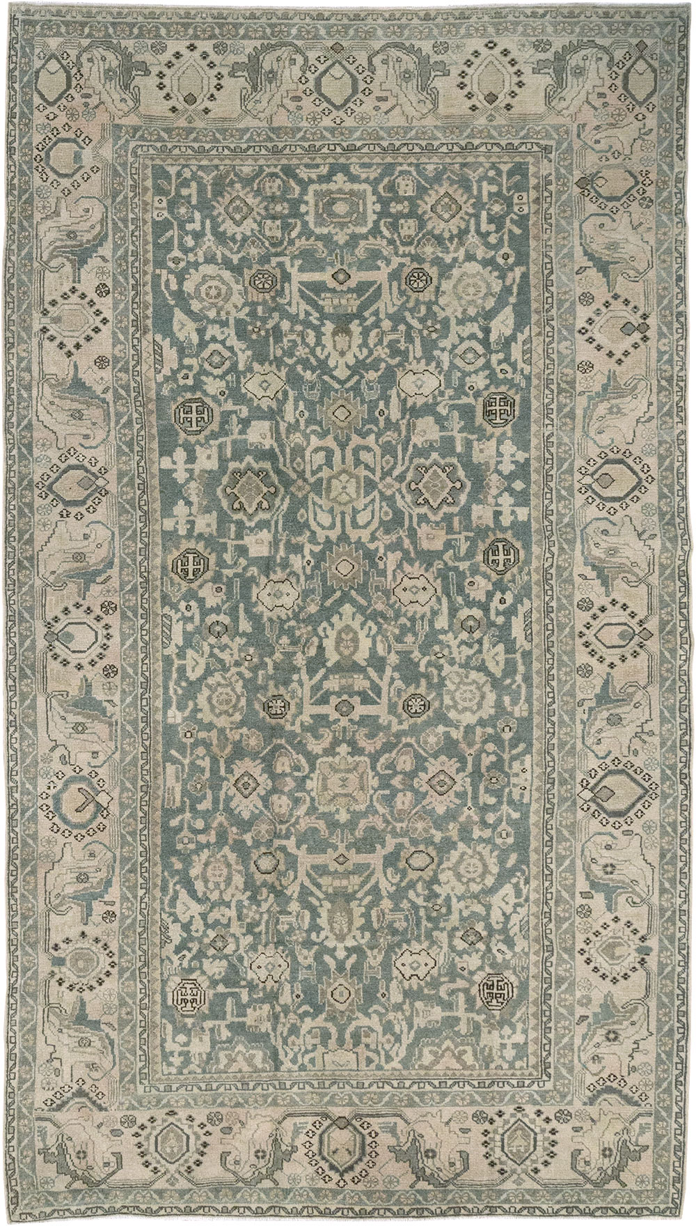 Vintage Persian Malayer Rug, No.32786 - Gss