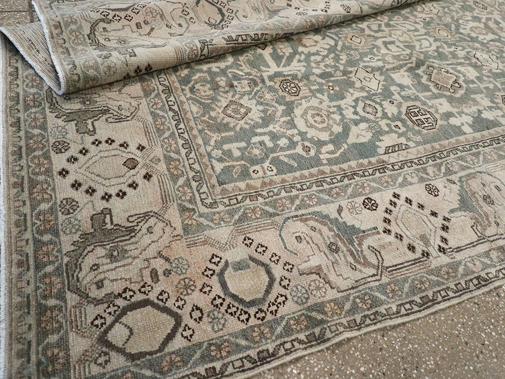 Vintage Persian Malayer Rug, No.32786 - Gss