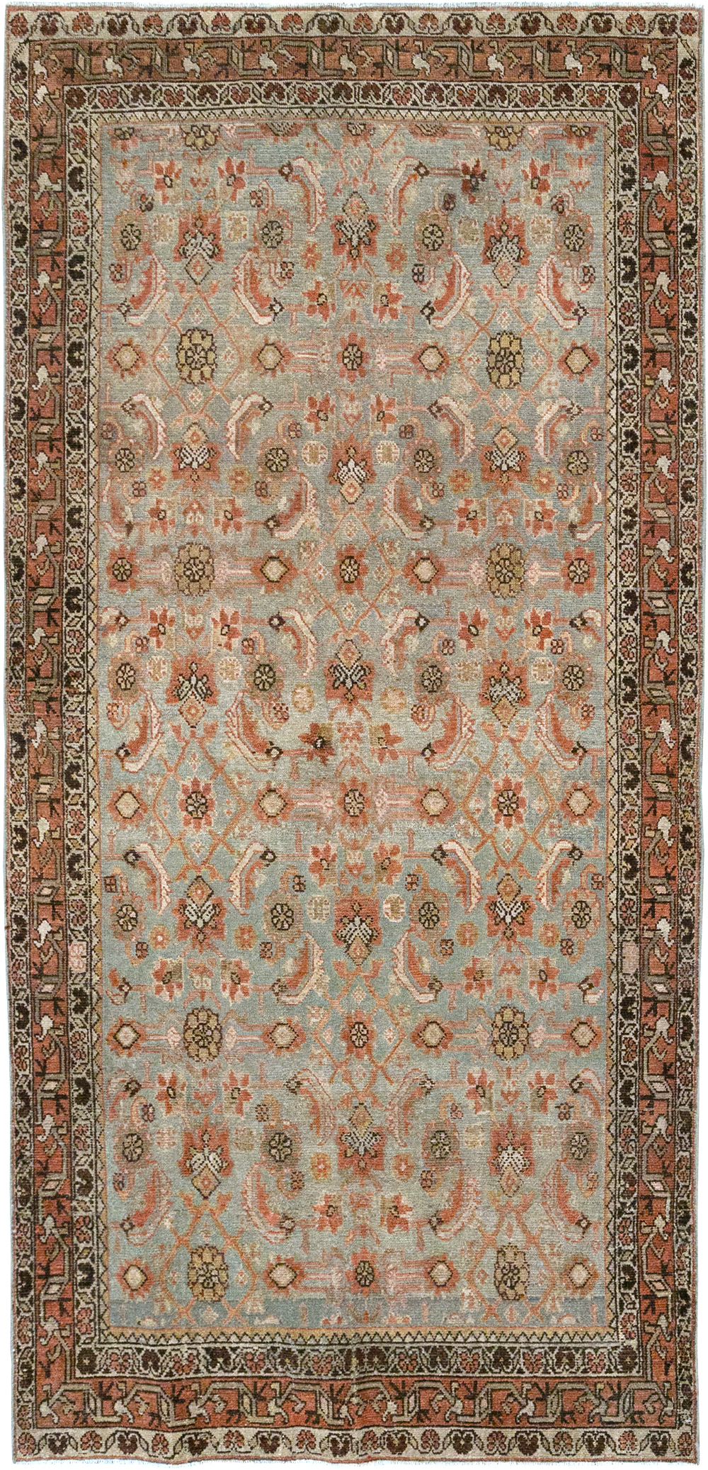 Antique Persian Malayer Gallery Rug, No.32787 - Gss